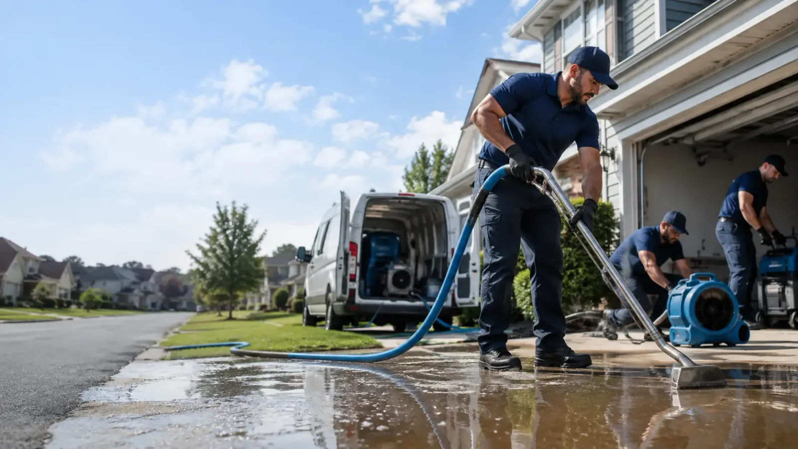 Flood Damage Restoration in Feesburg, OH